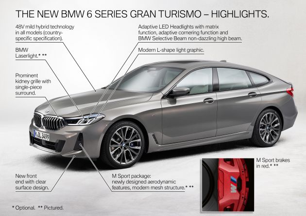 BMW 6 Series Gran Turismo LCI G32 rasmi didedah