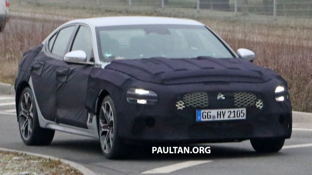 SPYSHOTS: Genesis G70 facelift gets heavy redesign