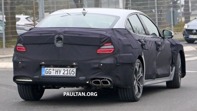 SPYSHOTS: Genesis G70 facelift gets heavy redesign