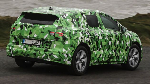 Skoda Enyaq iV teased – electric SUV with 500 km range; 302 hp RS gets from 0-100 km/h in 6.2 secs
