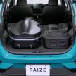 Toyota Raize ditampilkan dalam video komersial Jepun