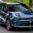 Lynk & Co 06 EM-P – updated Proton X50 twin gets 299 hp PHEV system with 2 motors, 102 km electric range