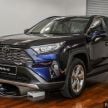 2020 Toyota RAV4 SUV launched in Malaysia – CBU Japan, 2.0L CVT RM196,500, 2.5L 8AT RM215,700