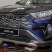 2020 Toyota RAV4 SUV launched in Malaysia – CBU Japan, 2.0L CVT RM196,500, 2.5L 8AT RM215,700