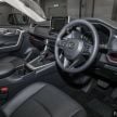 2020 Toyota RAV4 SUV launched in Malaysia – CBU Japan, 2.0L CVT RM196,500, 2.5L 8AT RM215,700