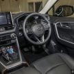 2020 Toyota RAV4 SUV launched in Malaysia – CBU Japan, 2.0L CVT RM196,500, 2.5L 8AT RM215,700