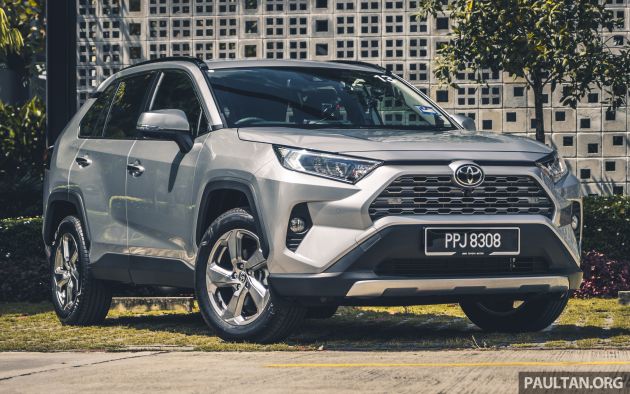 2020 Toyota RAV4 SUV launched in Malaysia – CBU Japan, 2.0L CVT RM196,500, 2.5L 8AT RM215,700