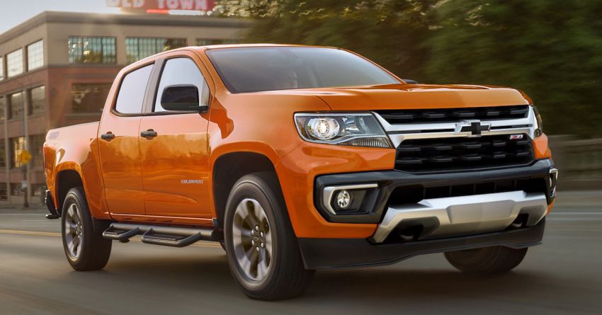 2021 Chevrolet Colorado facelift – Silverado-like face 1133319