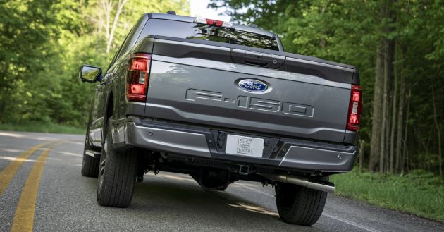 2021 Ford F-150 – 3.5L V6 PowerBoost hybrid petrol, integrated power generator, Max Recline lie-flat seats