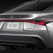 2021 Lexus IS debuts – three engines, RWD and AWD, uprated body rigidity, enhanced Lexus Safety System+