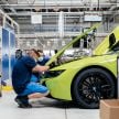 BMW i8 production ends with 18 special coloured cars