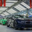 BMW i8 production ends with 18 special coloured cars