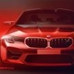 BMW M5 CS teased – 635 hp, 70 kg lighter, four seats