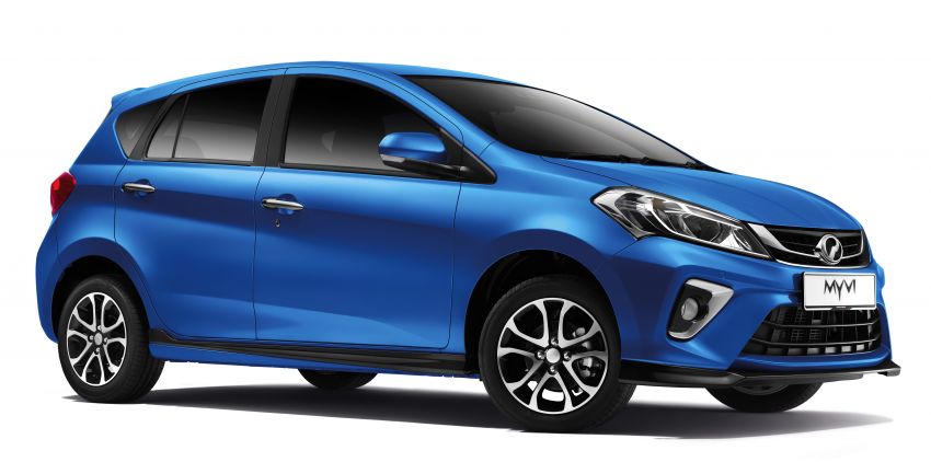 2020 Perodua Myvi – now with ASA 2.0, Electric Blue 1146277