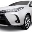 2020 Toyota Vios unveiled in Philippines with new face