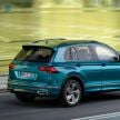 2020 Volkswagen Tiguan facelift debuts – updated styling and equipment; new PHEV, 320 PS R variants
