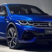 2020 Volkswagen Tiguan facelift debuts – updated styling and equipment; new PHEV, 320 PS R variants