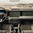 Sixth-generation Ford Bronco debuts – two EcoBoost petrols, removable panels and washable interior