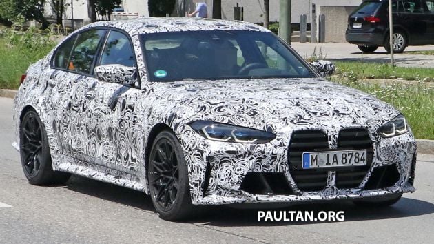 SPYSHOTS: G80 BMW M3 finally bares massive grille