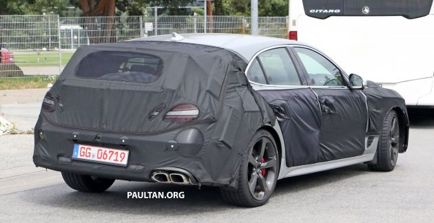SPYSHOTS: Genesis G70 Shooting Brake seen testing