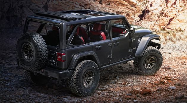 Jeep Wrangler Rubicon 392 Concept – enjin V8 6.4 liter