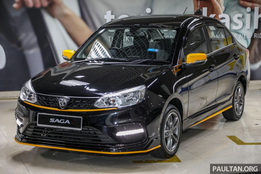2020 Proton Saga Anniversary Edition launched in Malaysia – 35th birthday special; 1,100 units; RM39,300 1143014