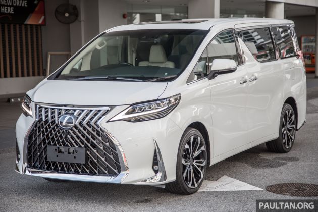 GALLERY: Toyota Alphard full exterior conversion to Lexus LM – genuine Lexus parts only, priced at RM56k