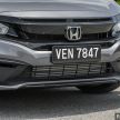 GALERI: Honda Civic 1.5 TC-P facelift 2020 – RM135k