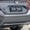 GALERI: Honda Civic 1.5 TC-P facelift 2020 – RM135k