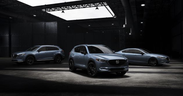 Mazda 6, CX-5, CX-9 receive Carbon Edition variants