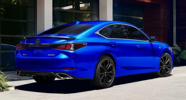 2021 Lexus ES gains AWD, Black Line Special Edition