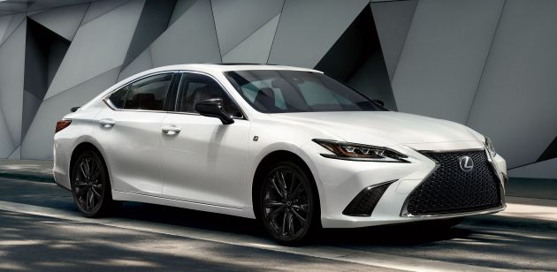 2021 Lexus ES gains AWD, Black Line Special Edition