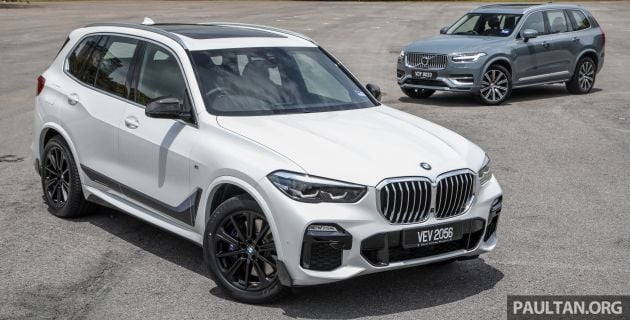 GALLERY: 2020 BMW X5 xDrive45e vs Volvo XC90 T8 – Malaysia’s best-selling PHEV SUV models side-by-side