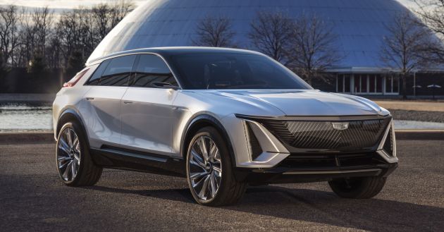 Cadillac Lyriq crossover elektrik penuh dengan jarak gerak 480 km, pacuan roda belakang atau AWD