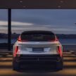 Cadillac Lyriq EV crossover – 480 km battery range, single and dual motor layouts; 33-inch LED display