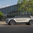 Cadillac Lyriq EV crossover – 480 km battery range, single and dual motor layouts; 33-inch LED display