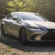 2021 Lexus ES gains AWD, Black Line Special Edition