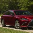2021 Lexus ES gains AWD, Black Line Special Edition