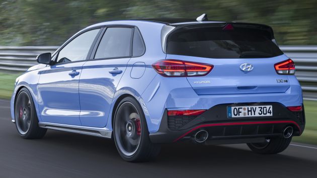 2020 Hyundai i30 N facelift shown, adds 8-speed DCT