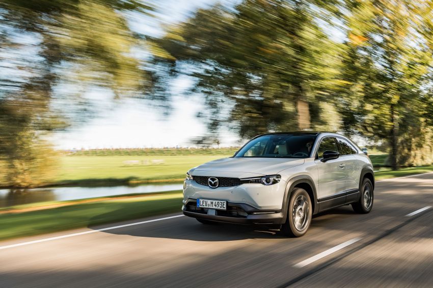 Mazda MX-30 EV launched in the UK – from RM137k 1185249