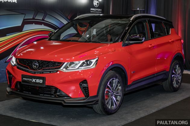 Proton X50 SUV previewed – 4 variants, 6 colours, 1.5TGDi and 7DCT, Level 2 semi-autonomous driving