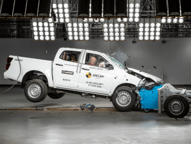 2021 Isuzu D-Max – five stars in stricter ANCAP testing