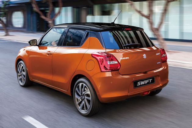 2021 Suzuki Swift facelift debuts in the UK – 1.2 Dualjet hybrid now standard, better equipment and safety