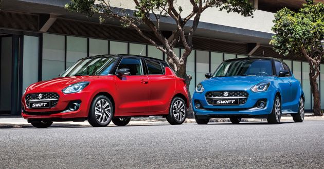 2021 Suzuki Swift facelift debuts in the UK – 1.2 Dualjet hybrid now standard, better equipment and safety