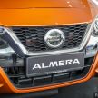 2020 Nissan Almera Turbo in Malaysia – 1.0 litre turbo CVT, AEB on all three variants, from RM8xk to RM9xk