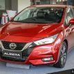 2020 Nissan Almera Turbo in Malaysia – 1.0 litre turbo CVT, AEB on all three variants, from RM8xk to RM9xk