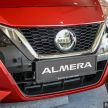 2020 Nissan Almera Turbo in Malaysia – 1.0 litre turbo CVT, AEB on all three variants, from RM8xk to RM9xk
