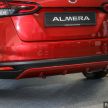 2020 Nissan Almera Turbo in Malaysia – 1.0 litre turbo CVT, AEB on all three variants, from RM8xk to RM9xk