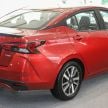 2020 Nissan Almera Turbo in Malaysia – 1.0 litre turbo CVT, AEB on all three variants, from RM8xk to RM9xk
