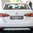2020 Nissan Almera Turbo in Malaysia – 1.0 litre turbo CVT, AEB on all three variants, from RM8xk to RM9xk